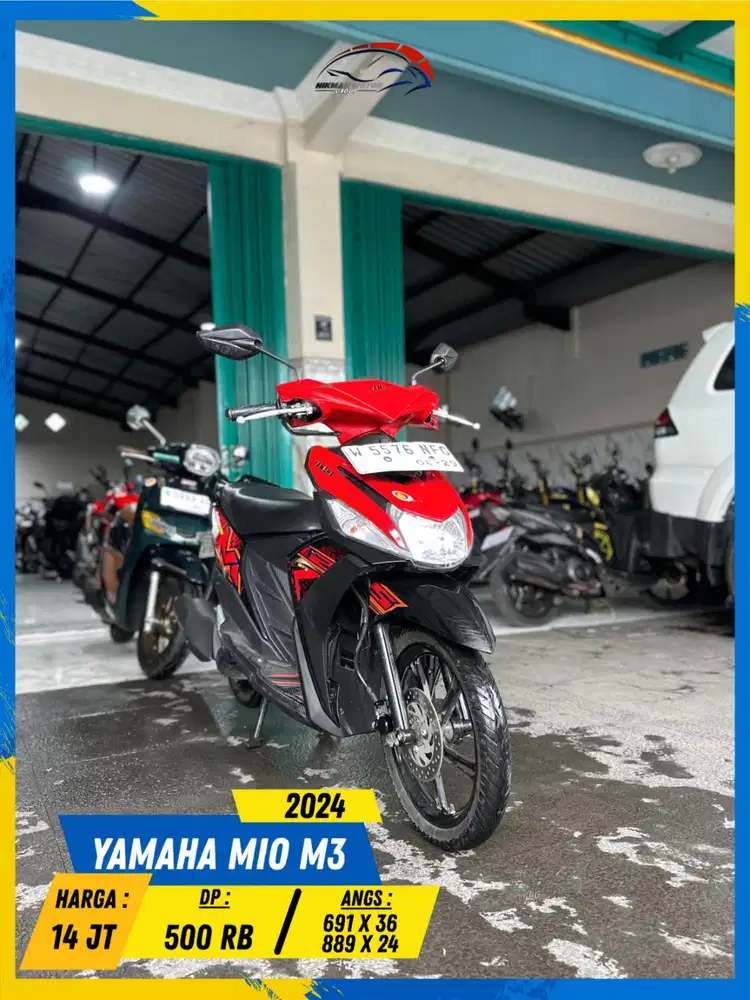 YAMAHA MIO M3 2024 PLAT W MONGGO NEGO LURR HIKMAH MOTOR KEPUH MALANG