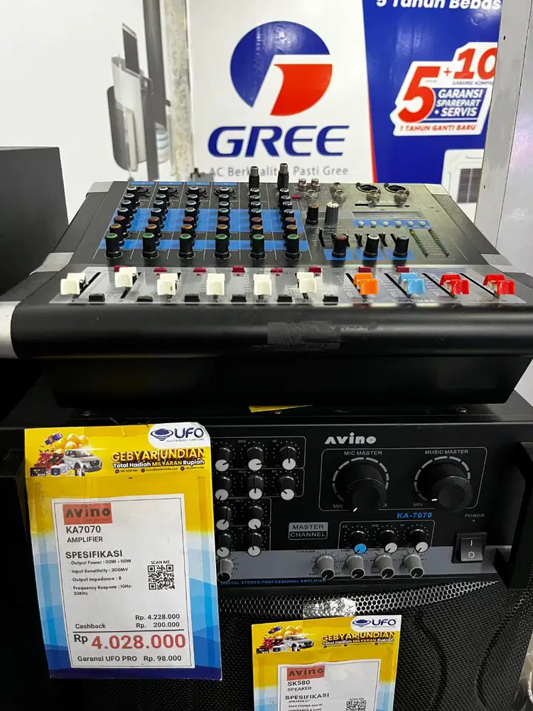 KREDIT AMPLIFIER AVINO TANPA DP! BUNGA 0% FREE 1 CICILAN