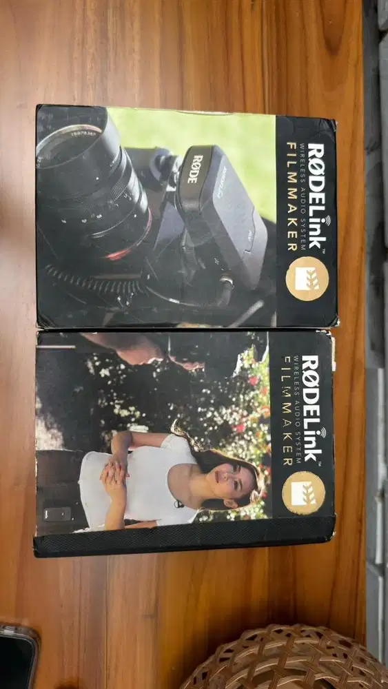 Rode audio clip on FILM MAKER