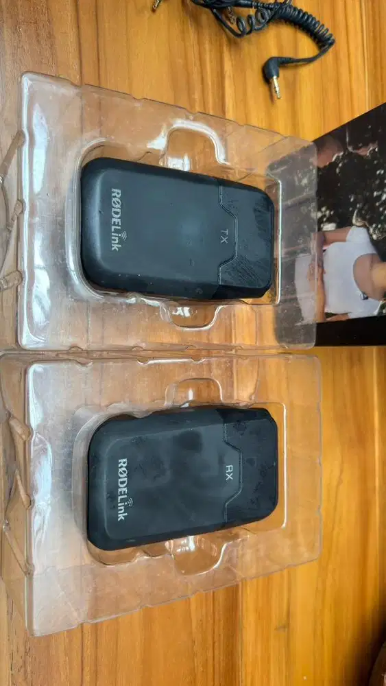 Rode audio clip on FILM MAKER