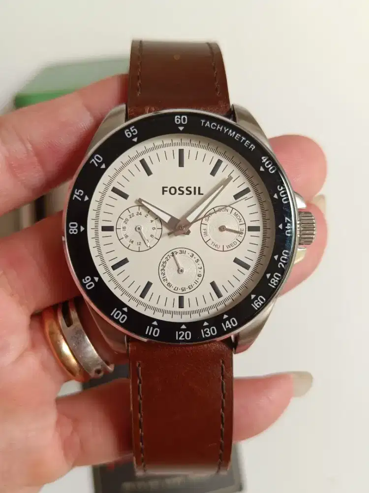 Fossil pria BQ2202 original Kelengkapan fullset Kondisi bekas bagus