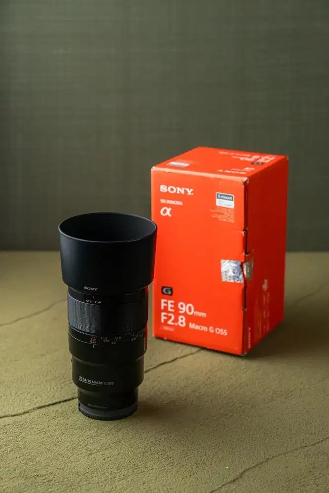 DIJUAL Lensa Sony 90mm f/2.8 Macro LIKE NEW