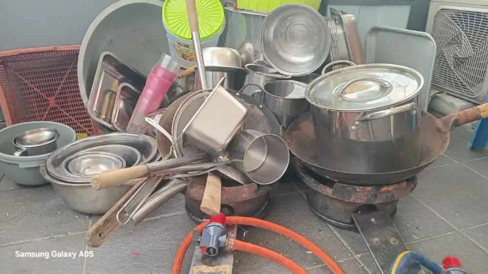 Jual butuh peralatan resto