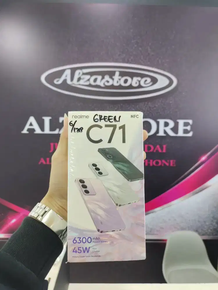 Realme c71 ram 6 gb+12 gb internal 128 gb garansi resmi