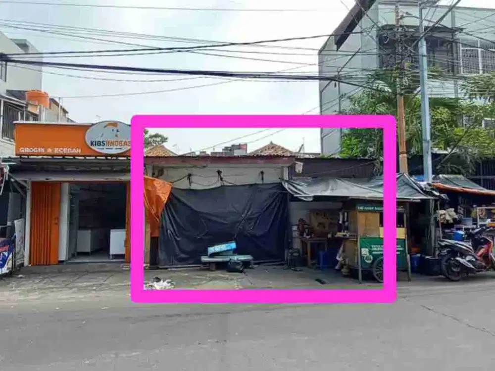 JUAL CEPAT TANAH PINGGIR JALAN LAUTZE  SETENGAH HARGA NJOP RAMAI 2 ARAHNYA