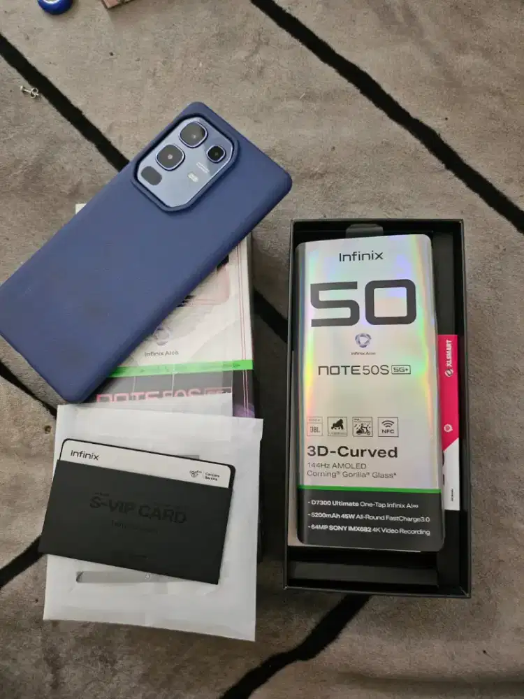 infinix note 50s 5g 8+8/256 pakai