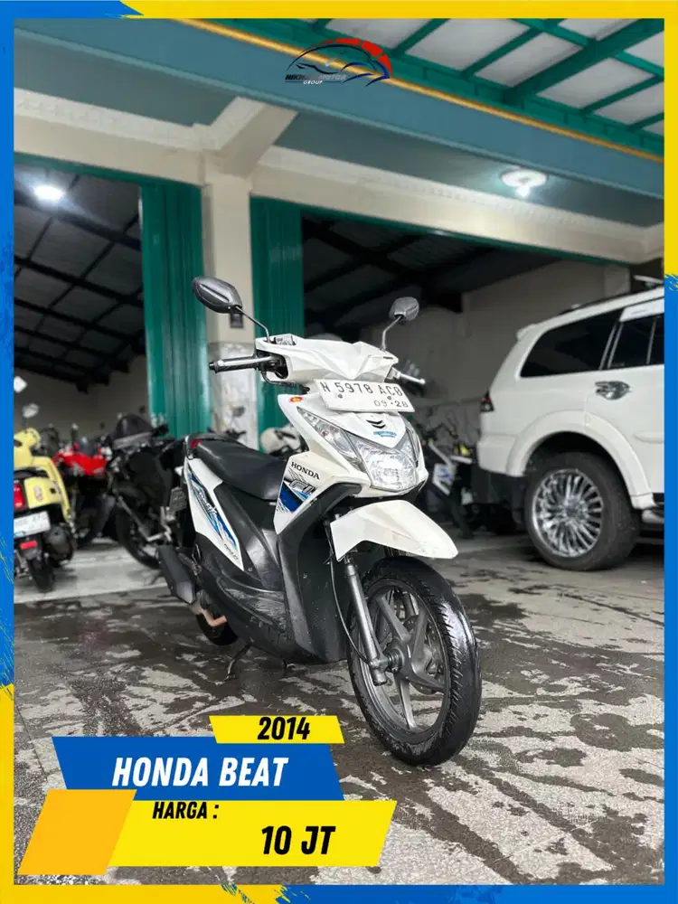 HONDA BEAT 2014 MURAH CIAMIK MASZEEHH HIKMAH MOTOR KEPUH MALANG