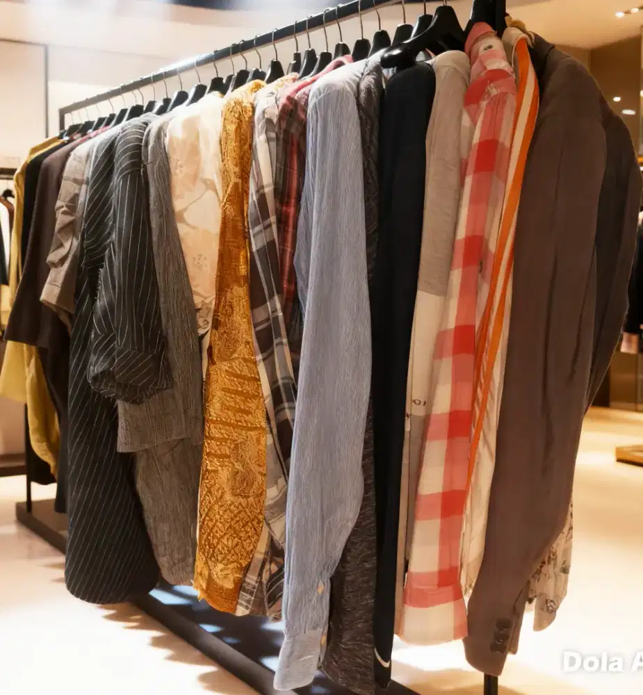 Dijual sepaket Baju, hodie, jaket dan jas