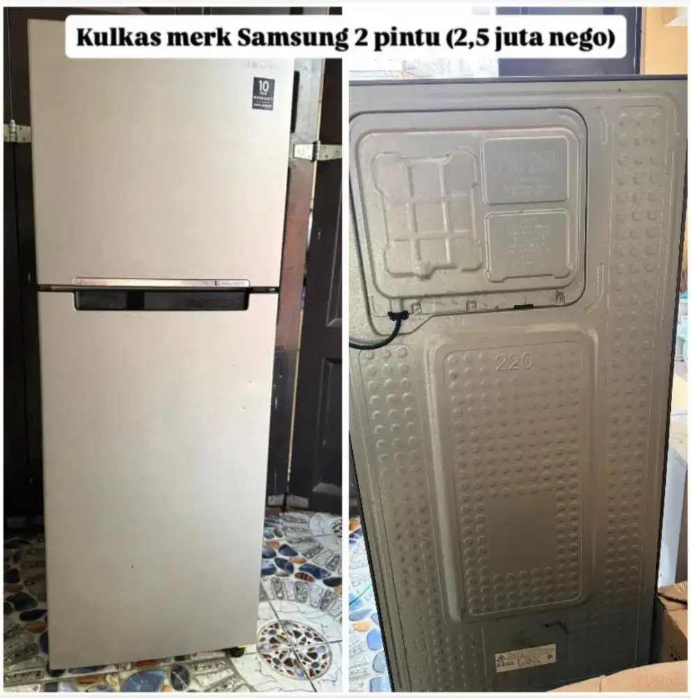 Jual aja kulkas samsung