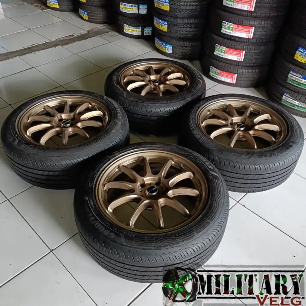 ZR10 R17 Bronze mulus