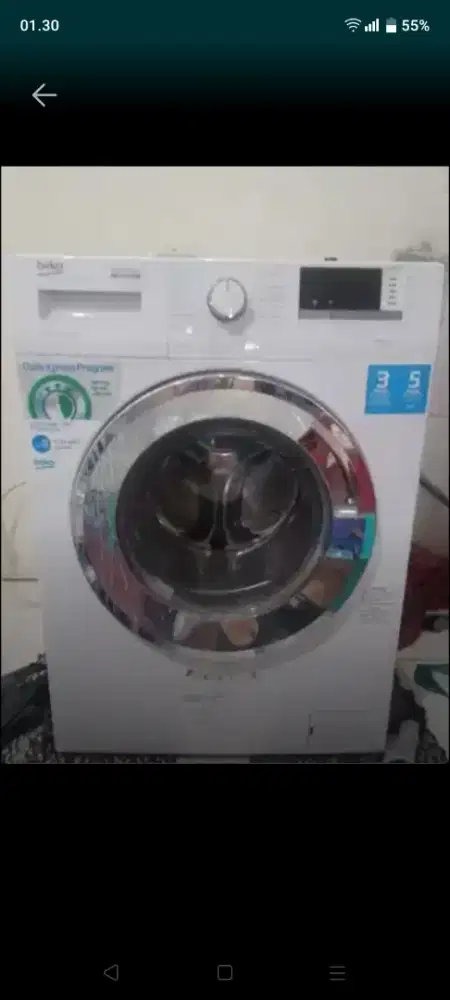 Mesin cuci bukaan depan