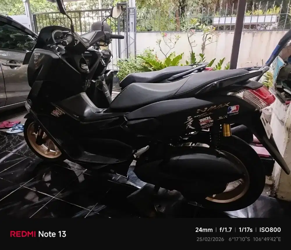 (LIKE NEW) NMAX 2018 155cc Non ABS Black Doff Istimewa
