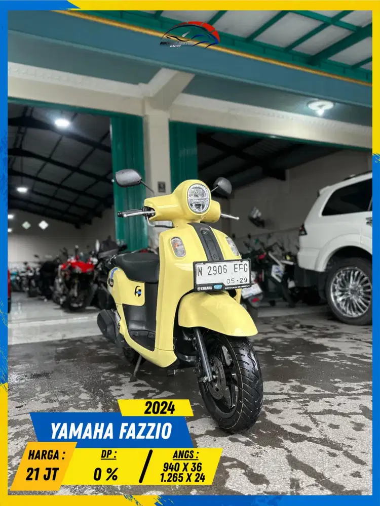 YAMAHA FAZZIO 2024 ISTIMEWA BOSKU HIKMAH MOTOR KEPUH MALANG