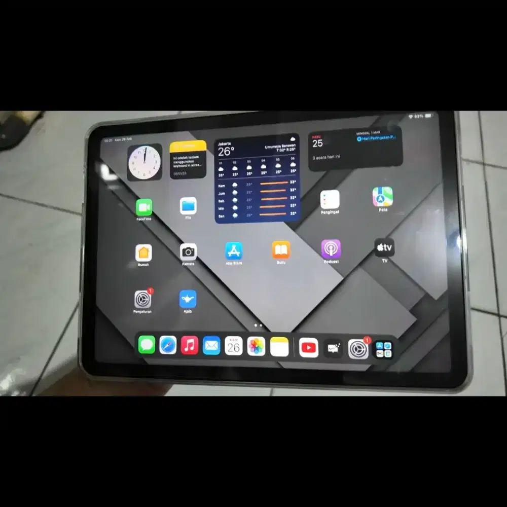 iPad Air 5 M1 Cellular - Wifi 256GB - iBox - Purple