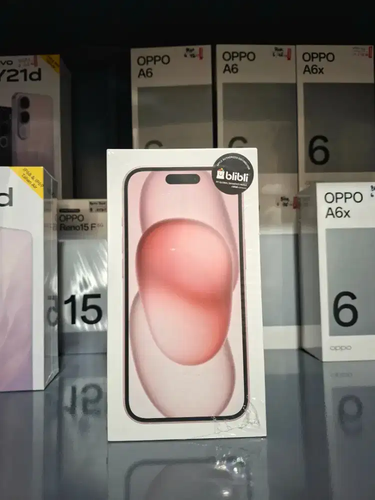 iPhone 15 128 Pink Garansi GDN