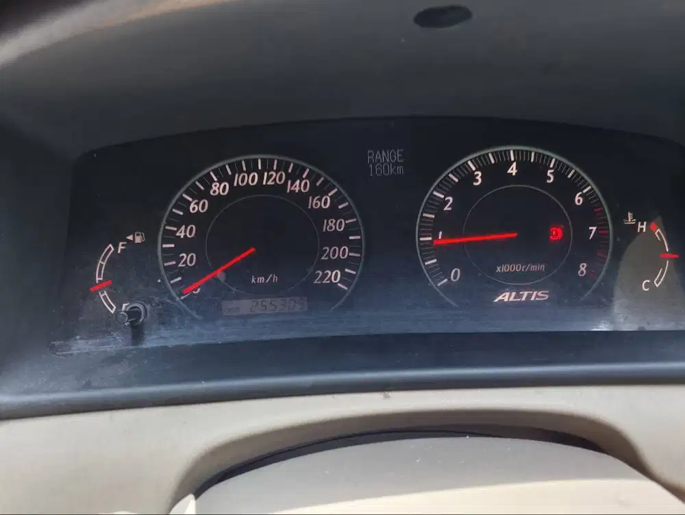 Toyota Corolla Altis 1.8 G Bensin- Manual 2007