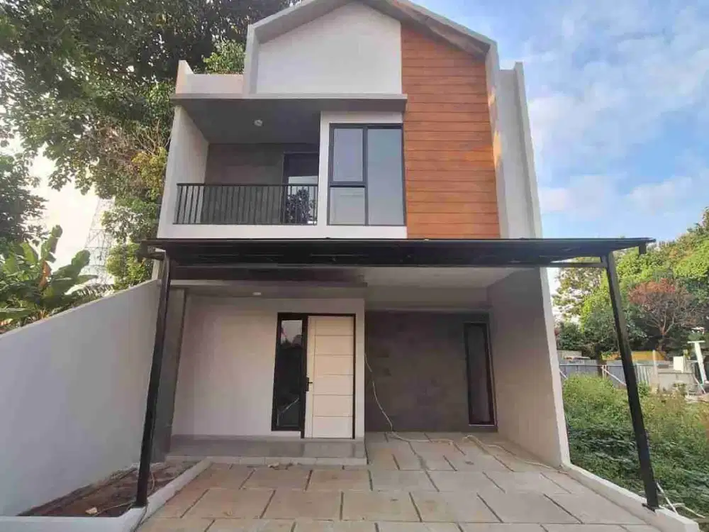 RUMAH MURAH HANYA 800 JUTAAN 2 LANTAI FREE AC LOKASI BEBAS BANJIR