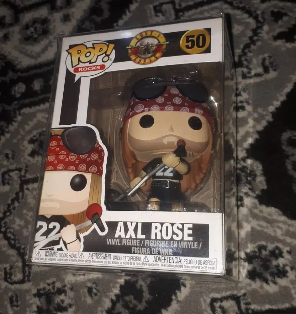Funko Pop Axl Rose Guns n Roses #50 Include Protector