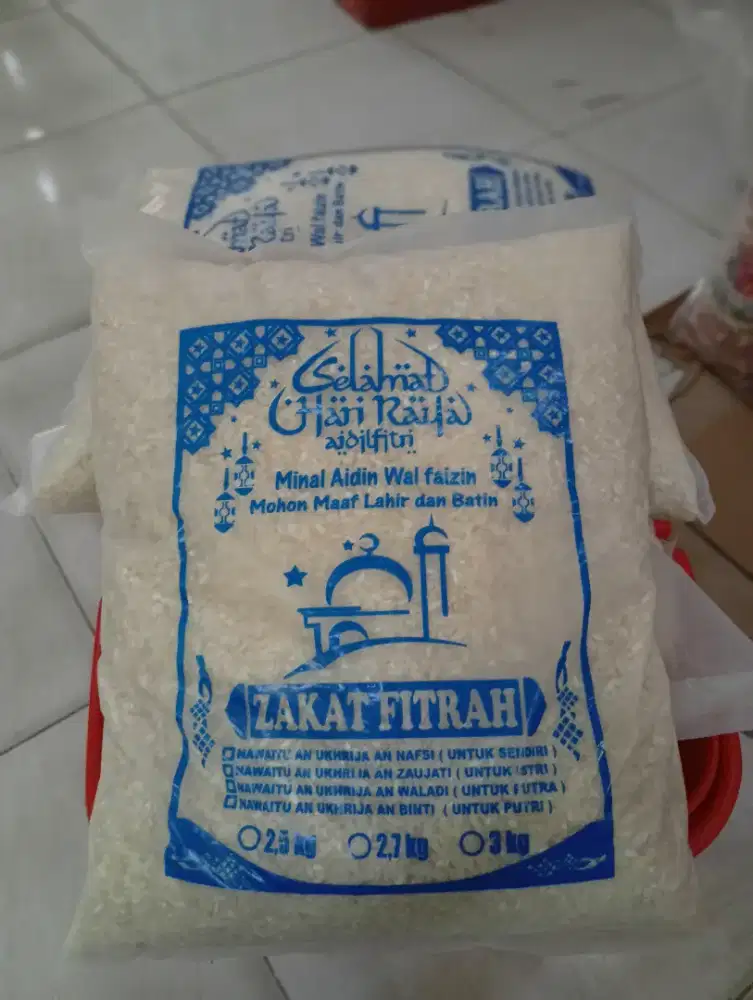 Beras zakat 2,5kg