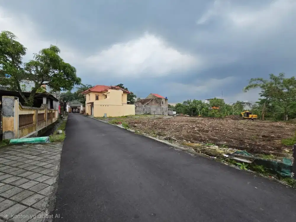 Tanah Jogja Area Kampus UGM dan UII Dekat Hotel Hyatt, Siap Bangun dan Legalitas SHM Pekarangan
