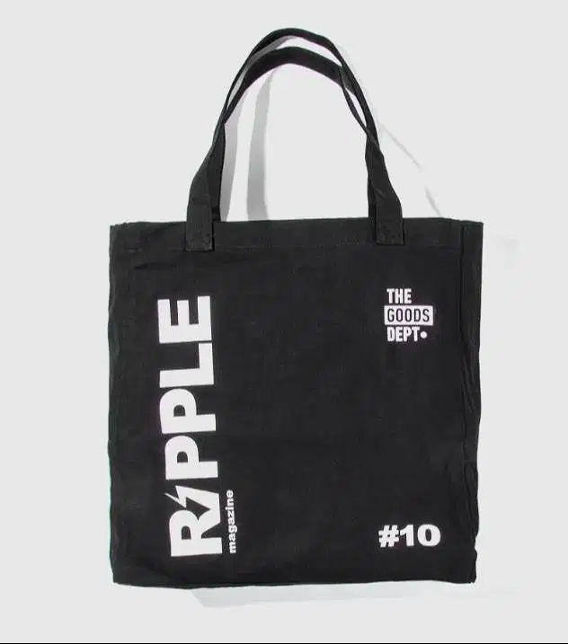 Totebag Ripple Magazine x The Goods Dept Black