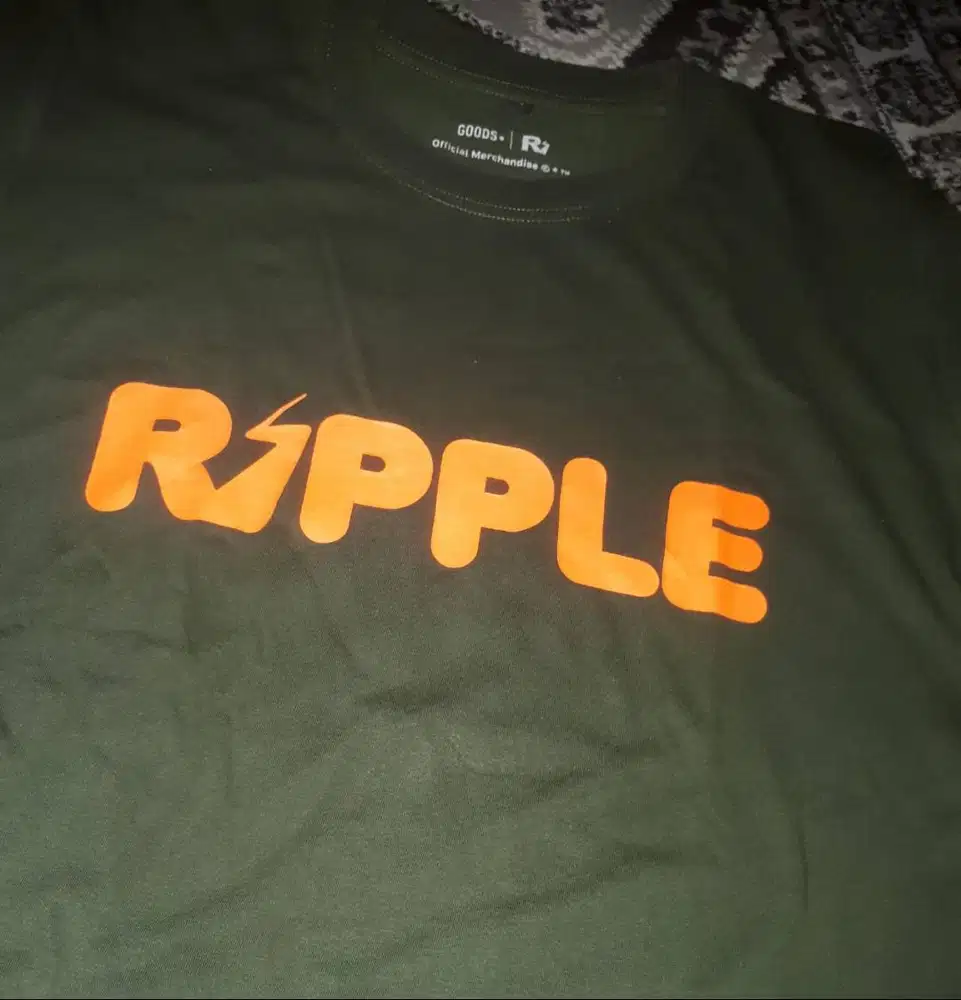 T-shirt The Goods Dept x Ripple Magazine Collaboration Green Leaf S