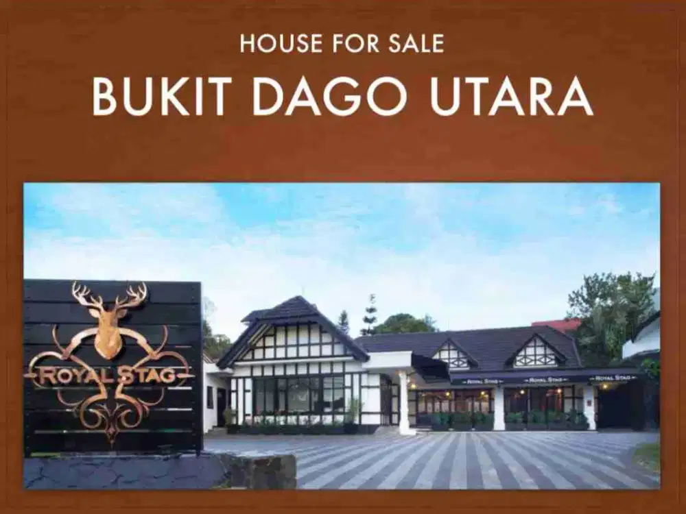 Dibawah Harga Appraisal Rumah Untuk Usaha Ex Bistro Di Dago Kota Bandung