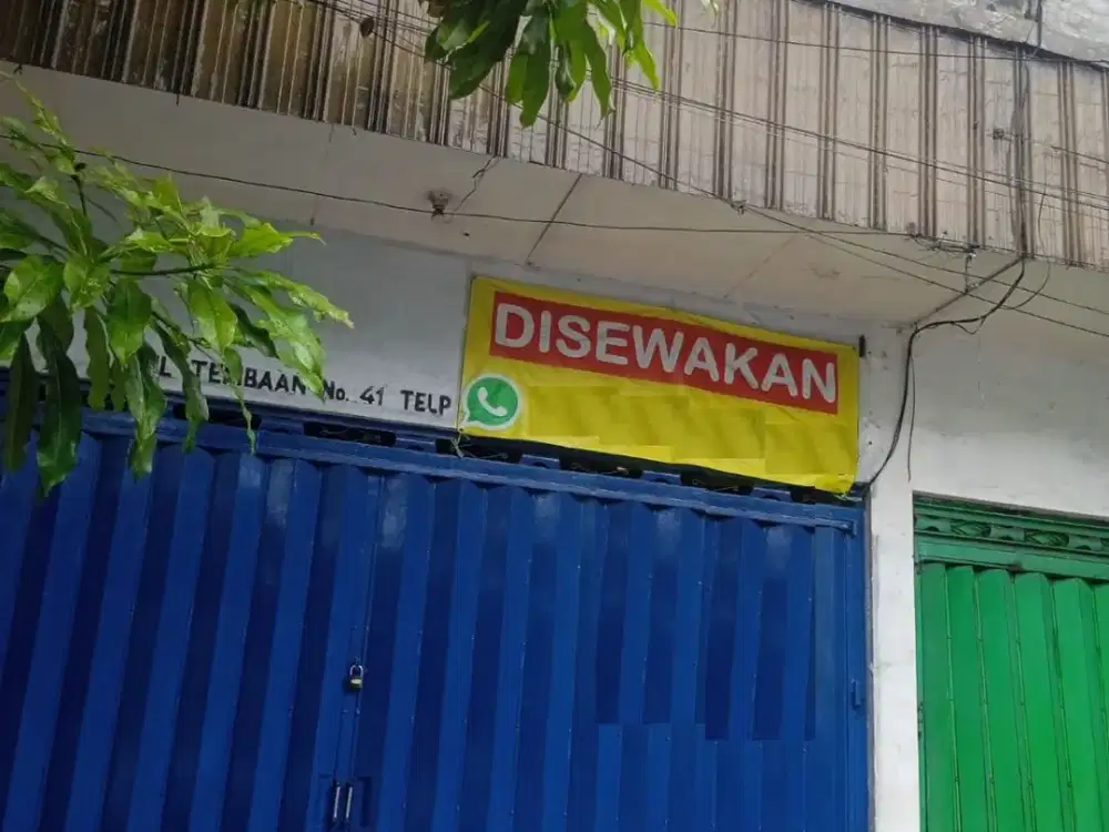 ruko disewakan jalan tembaan surabaya