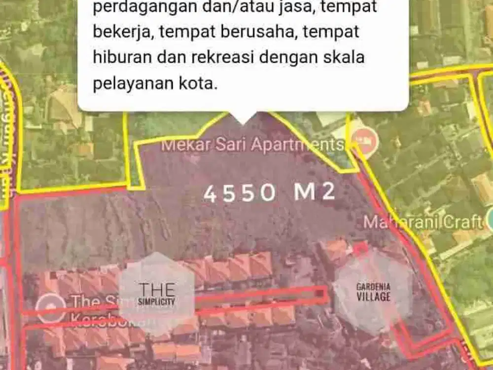 kerobokan!! deket seminyak 45 tanah di jual termurah