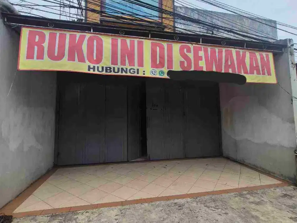 Ruko siap pakai di jalur utama jl raya bogor cimanggis