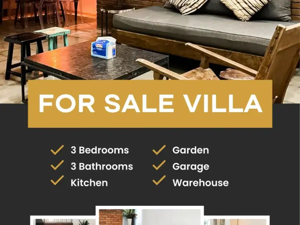 Dijual Rumah semi Villa gununh soputan denpasar dekat seminyak