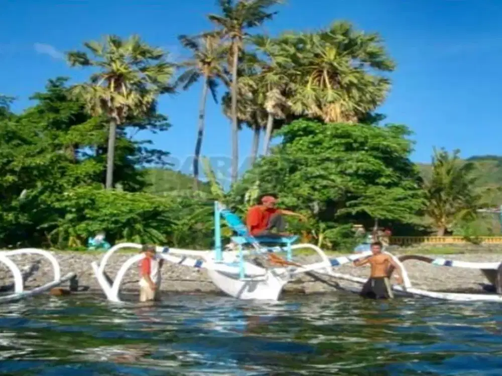 Absolute Beach Front Land With Magnificent Mountain View In Amed