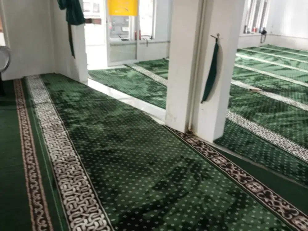 Tersedia Karpet sajadah Masjid import pembelian menyesuaikan kebutuhan