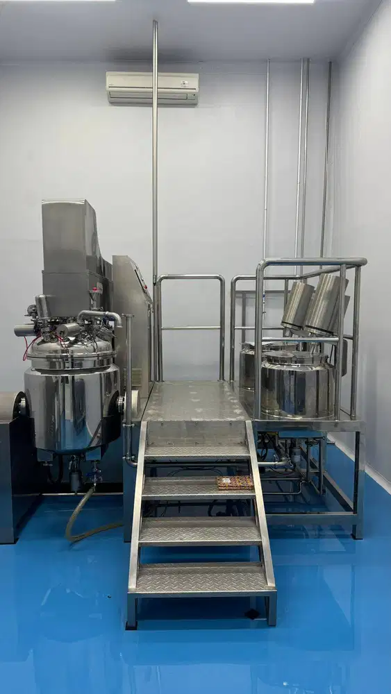 Mesin Kosmetik Bekas Homogenizer Mixer ZJR 150 kg