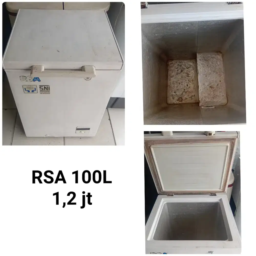 Freezer box  bekas bergaransi