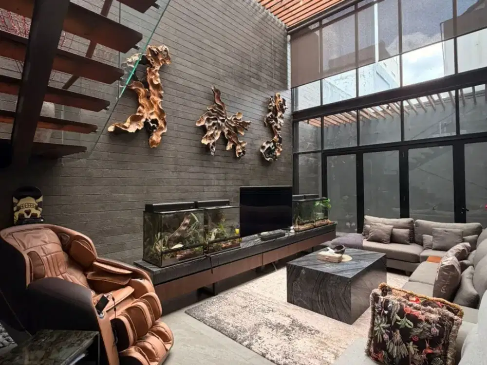 Rumah Mewah di Alam Sutera Palmyra, Siap Huni, Full Furnish