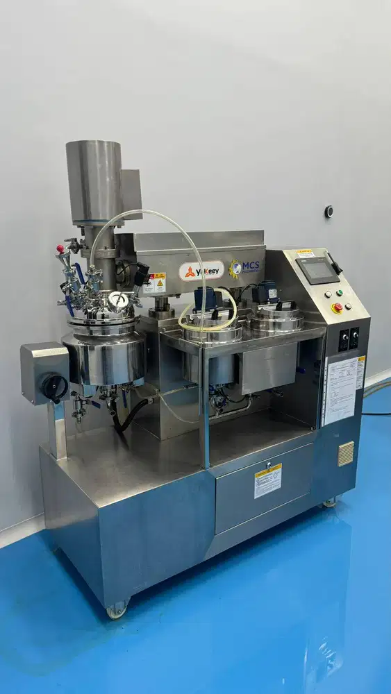 Mesin Kosmetik Bekas Homogenizer Mixer ZJR 10 kg