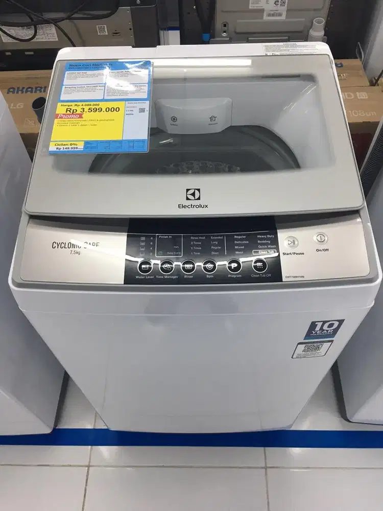 mesin cuci elextrolux 7.5KG