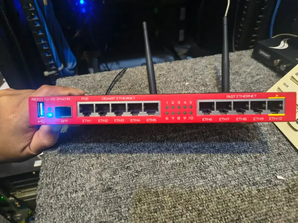 Mikrotik RB201 1UiAS-2HnD-IN