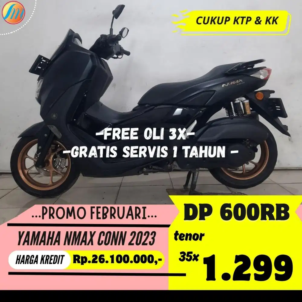 YAMAHA NMAX CONN 2023 DP HANYA 600RIBU ANGSURAN SANGAT RINGAN KTP KK