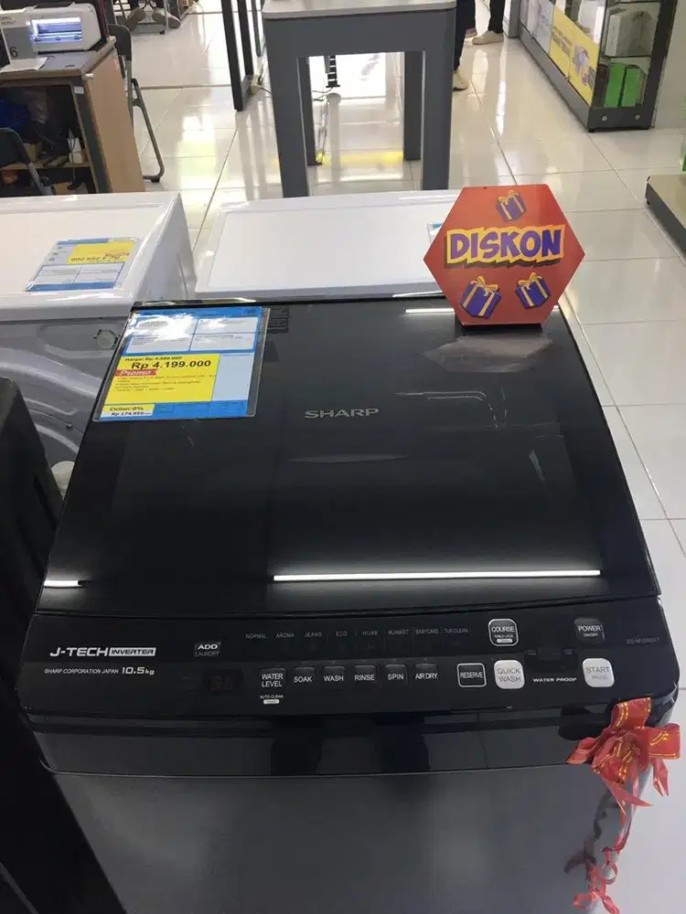 Mesin cuci sharp 10.5kg