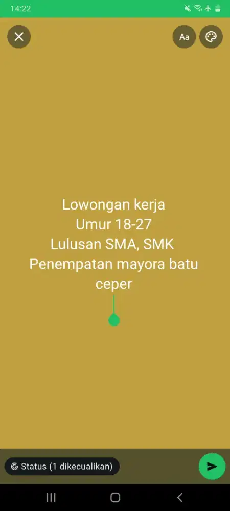 Lowongan loker mayora