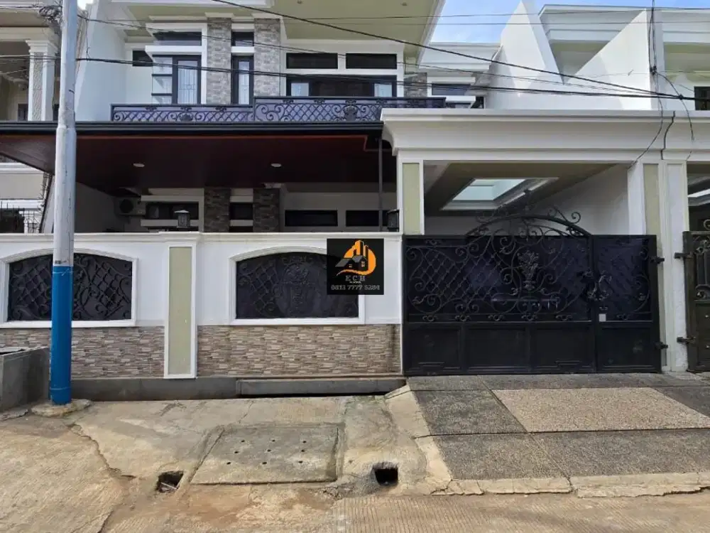 TP81.Rumah Second Fully Furnished Dalam Komplek Di Duren Sawit Jakarta Timur