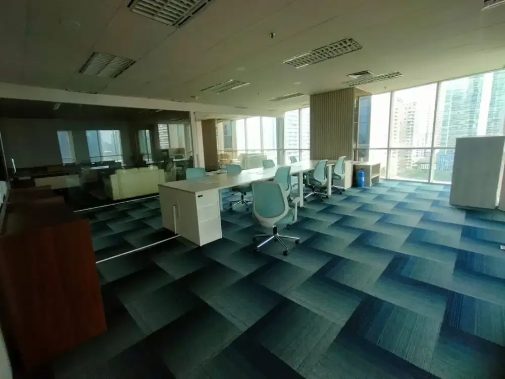 DISEWAKAN OFFICE SPACE MENARA SUDIRMAN (GRADE A) PREMIUM AREA STRATEGIS DI SUDIRMAN