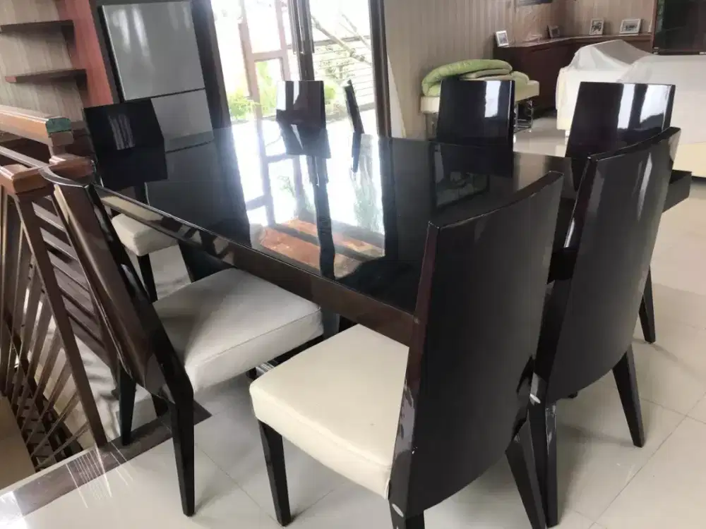 Set meja makan 6 kursi jati Informa