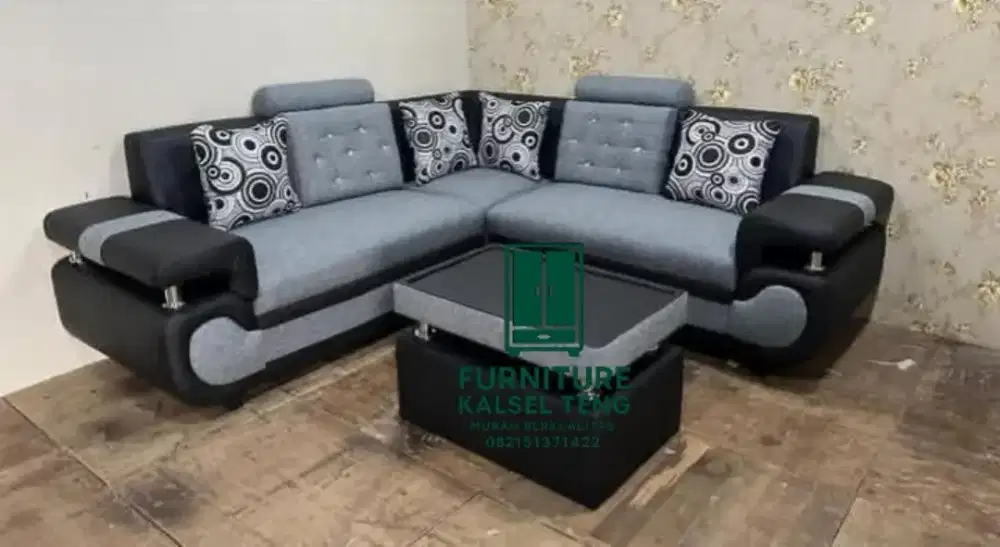 Sofa dan meja bisa request warna
