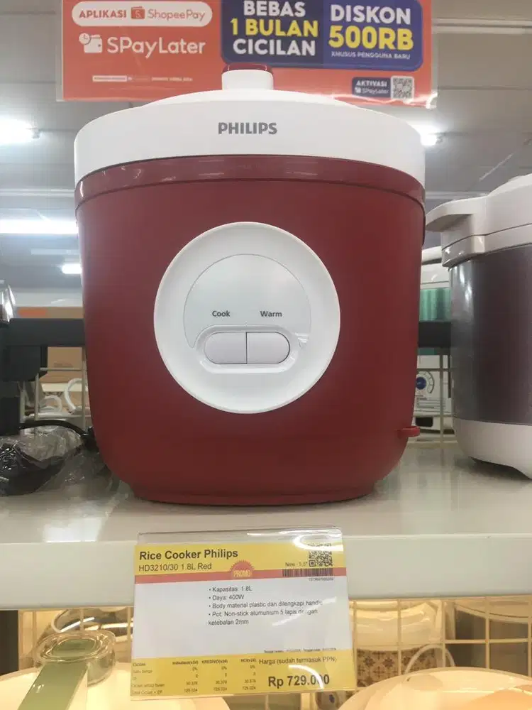 RICE COOKER PHILIPS 1.8L