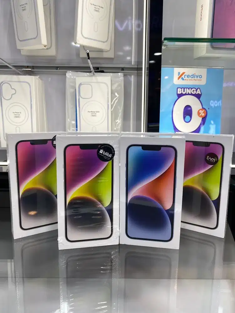 Iphone 14 128gb new garansi 1th