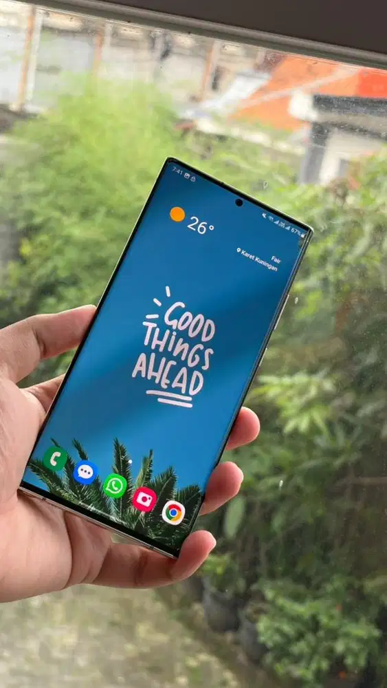 SAMSUNG Note 20 Ultra 5G - White - 12/128 GB - Layar NORMAL