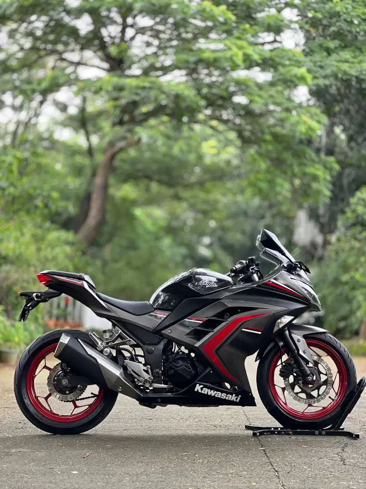 KAWASAKI NINJA 250 FI ABS LTD OLD GREY 2016 KM LOW PAJAK ON FULL MULUS